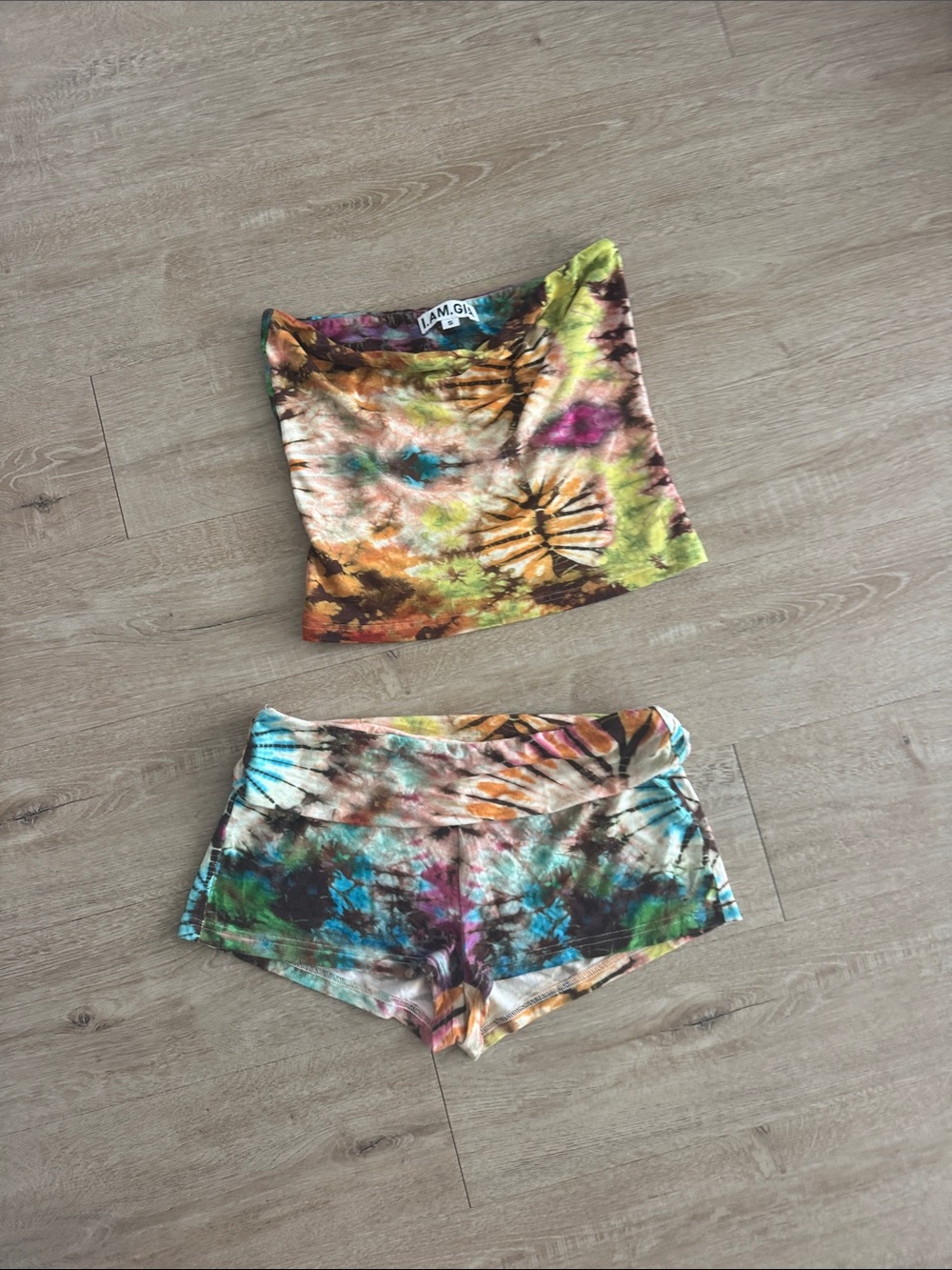 I.AM.GIA Multicolor Tie-Dye Matching Set